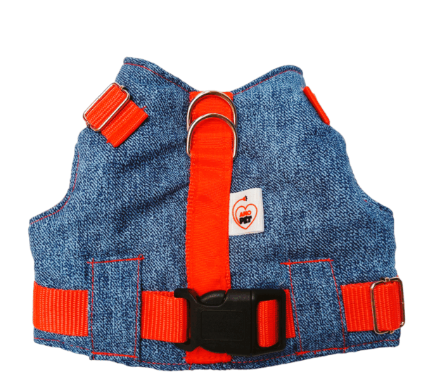 Pechera Unisex estilo mezclilla